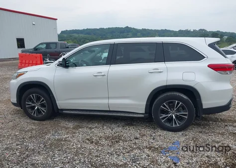 2017 Toyota Highlander Le z USA, uszkodzony, nr VIN 5TDZARFHXHS028502
